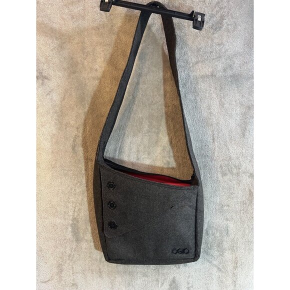 OGIO Brooklyn Crossbody Purse Tablet Grey Shoulder bag Satchel Case 13" X 12 - Picture 1 of 6